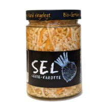 Sellerie-Karottensalat im Glas