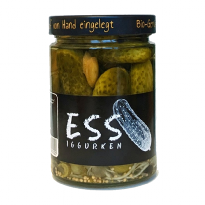 Eingelegte Bio-Essiggurken
