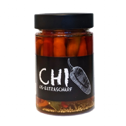 Eingelegte Chilis