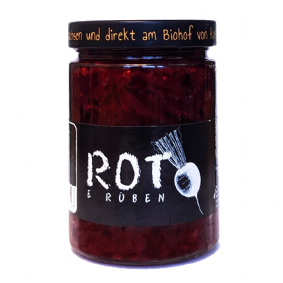 Eingelegte Bio-Rote-Rüben
